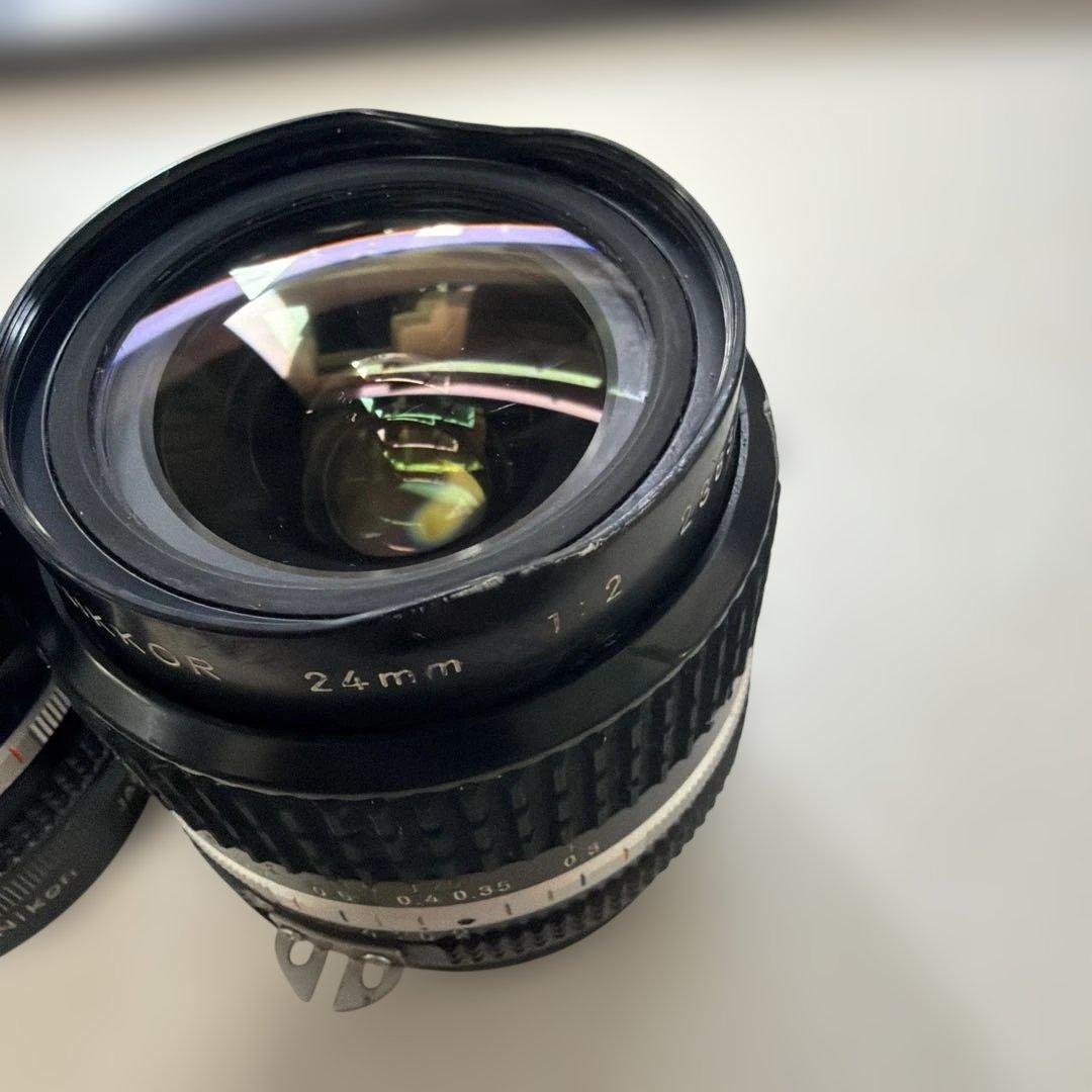 Nikon Ai NIKKOR 24mm 1:2 F2 2個　ジャンク出品