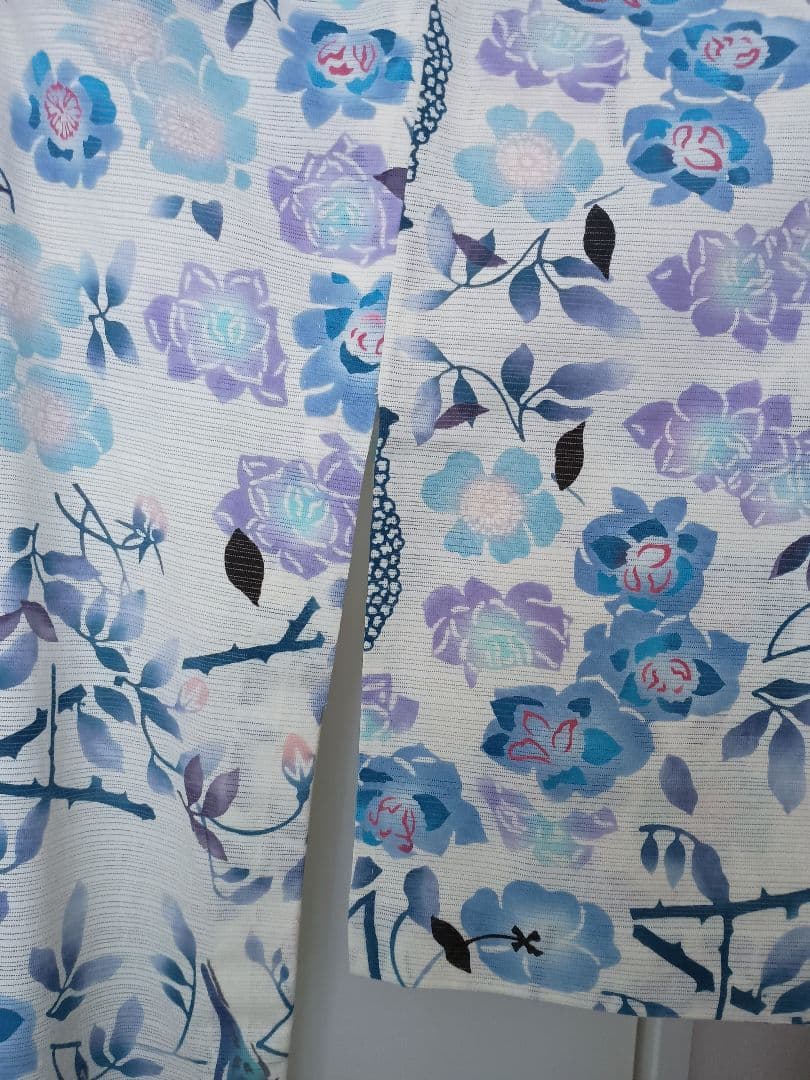 三勝染 綿絽浴衣 単品