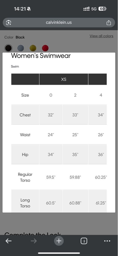 【アメリカ新作モデル】カルバンクライン水着　XSサイズ