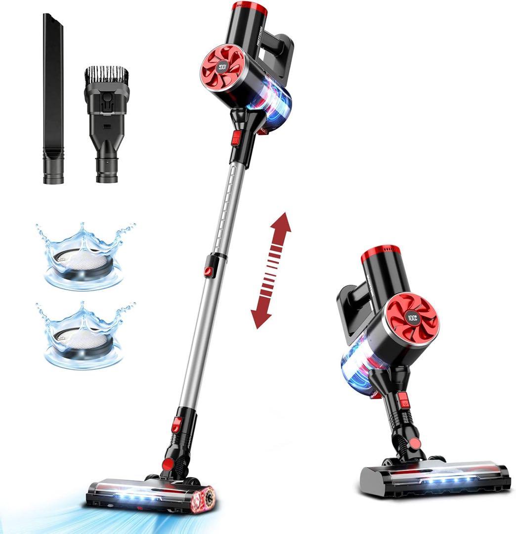 25kpa スティッククリーナー ブラシレスモーター搭載