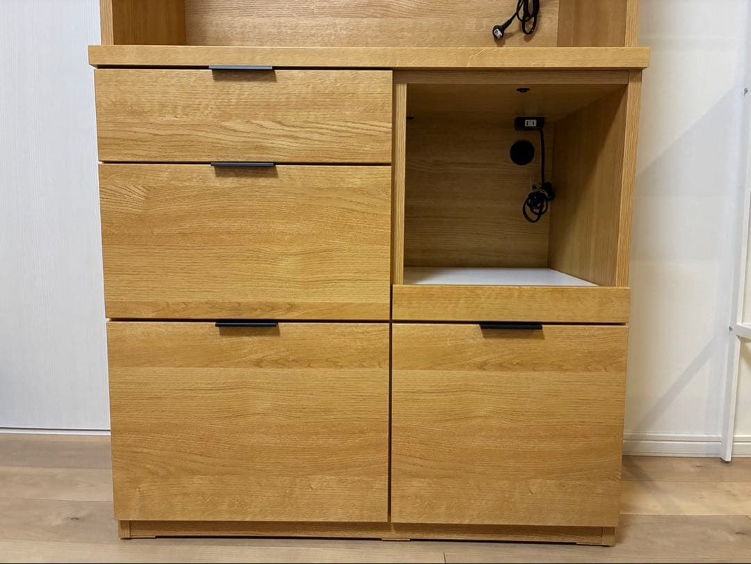 キッチンボード(エトナ90KB LBR)(送料込み)