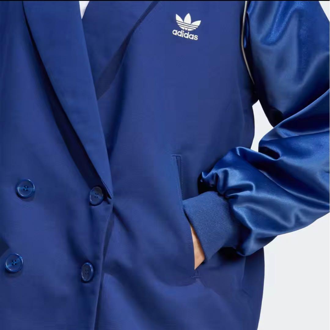 adidas カレッジブレザー 青