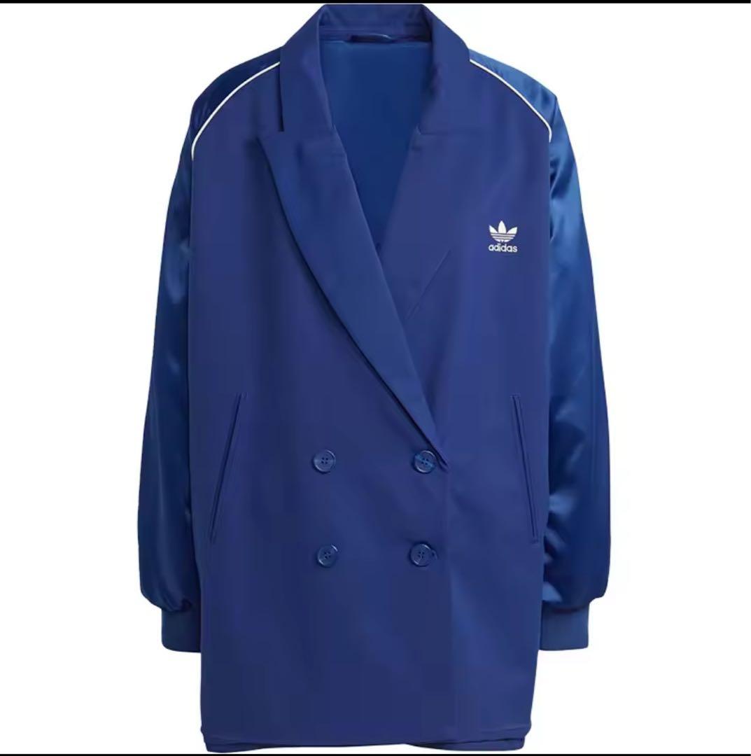 adidas カレッジブレザー 青