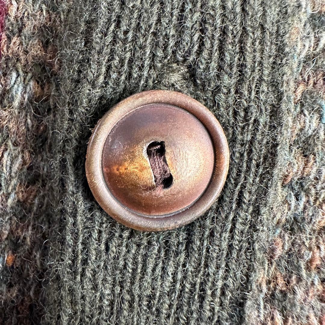 現行 美品✨ポロラルフローレン ウィンドーペーン ウール セーター ベスト QR