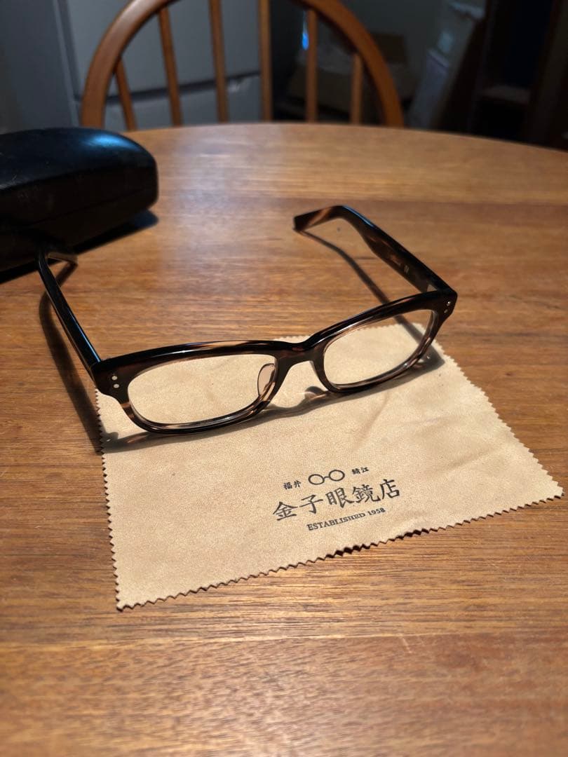 泰八郎謹製 exclusive IV 金子眼鏡　美品