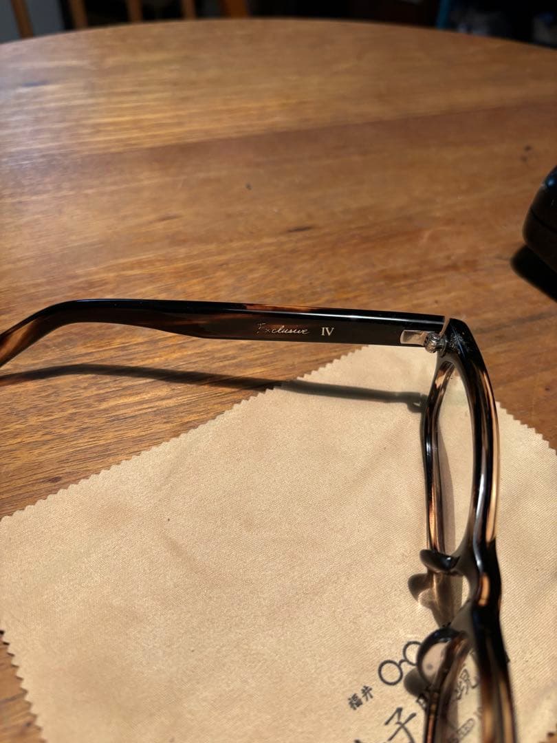 泰八郎謹製 exclusive IV 金子眼鏡　美品