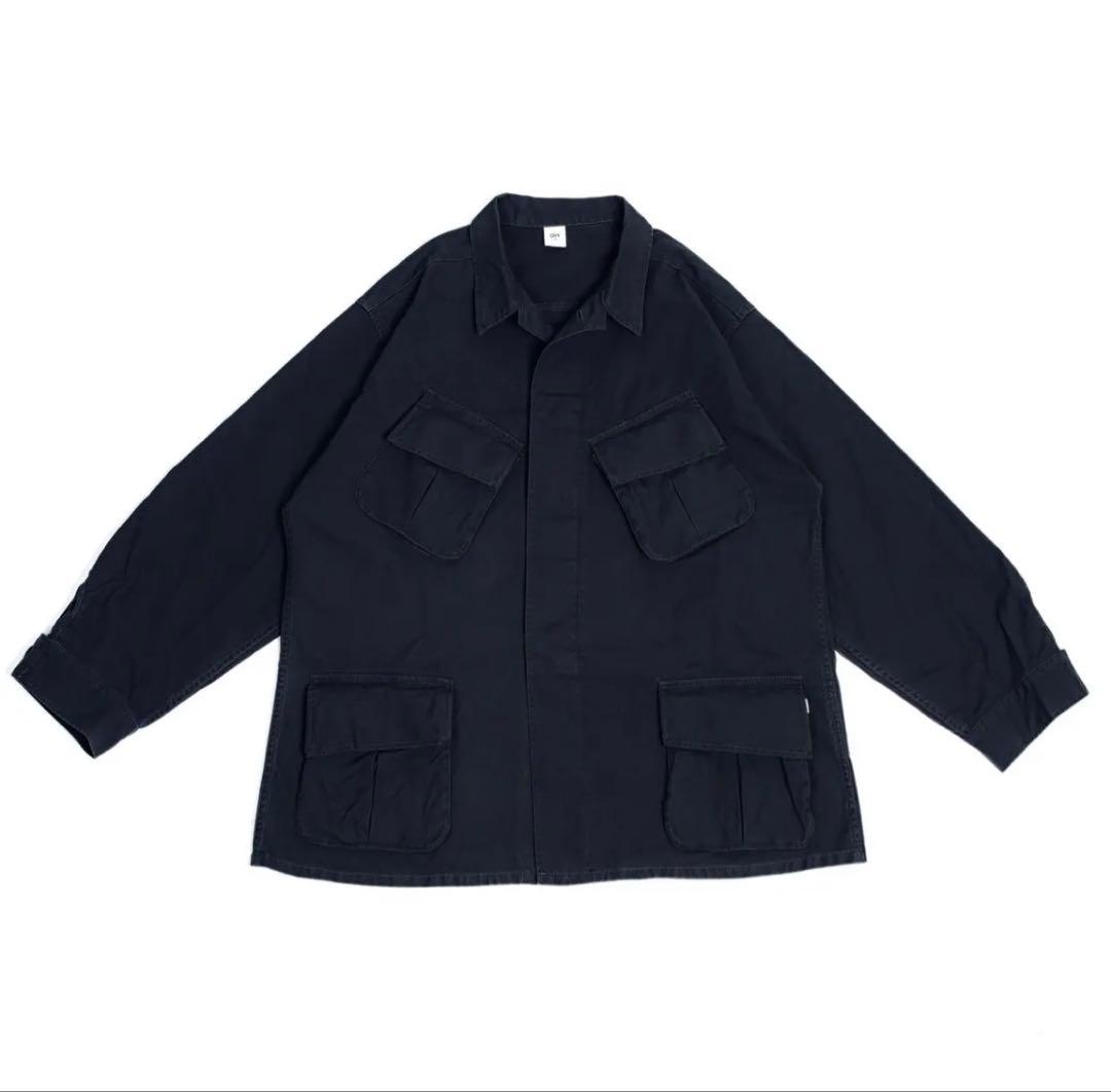 め*丸様 Jungle Fatigue Duck Jacket (black)
