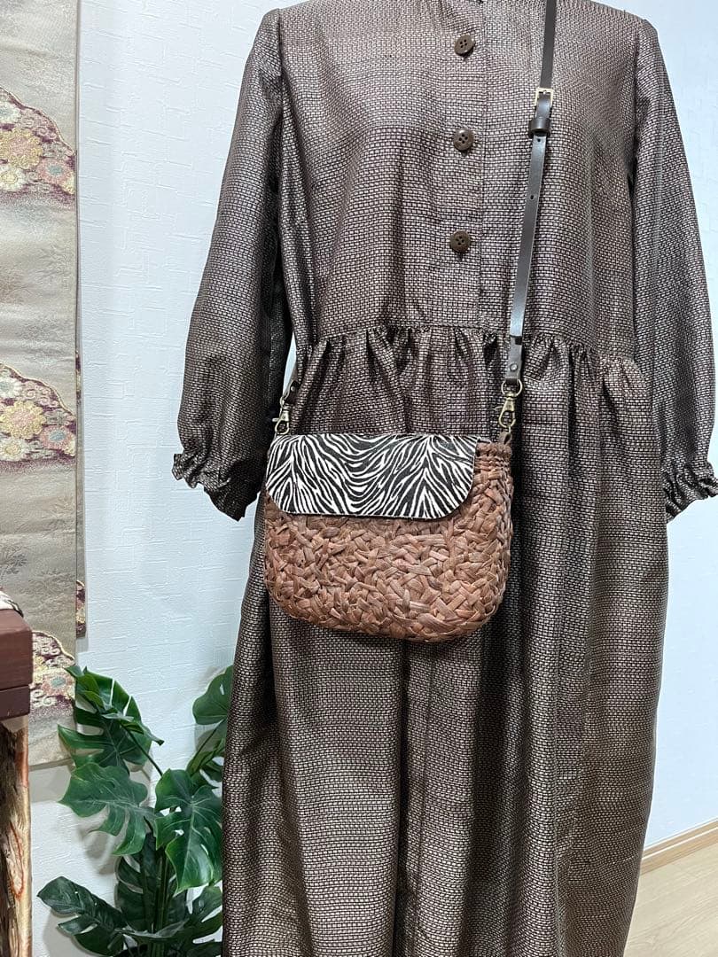 山葡萄　ポシェット　山葡萄籠