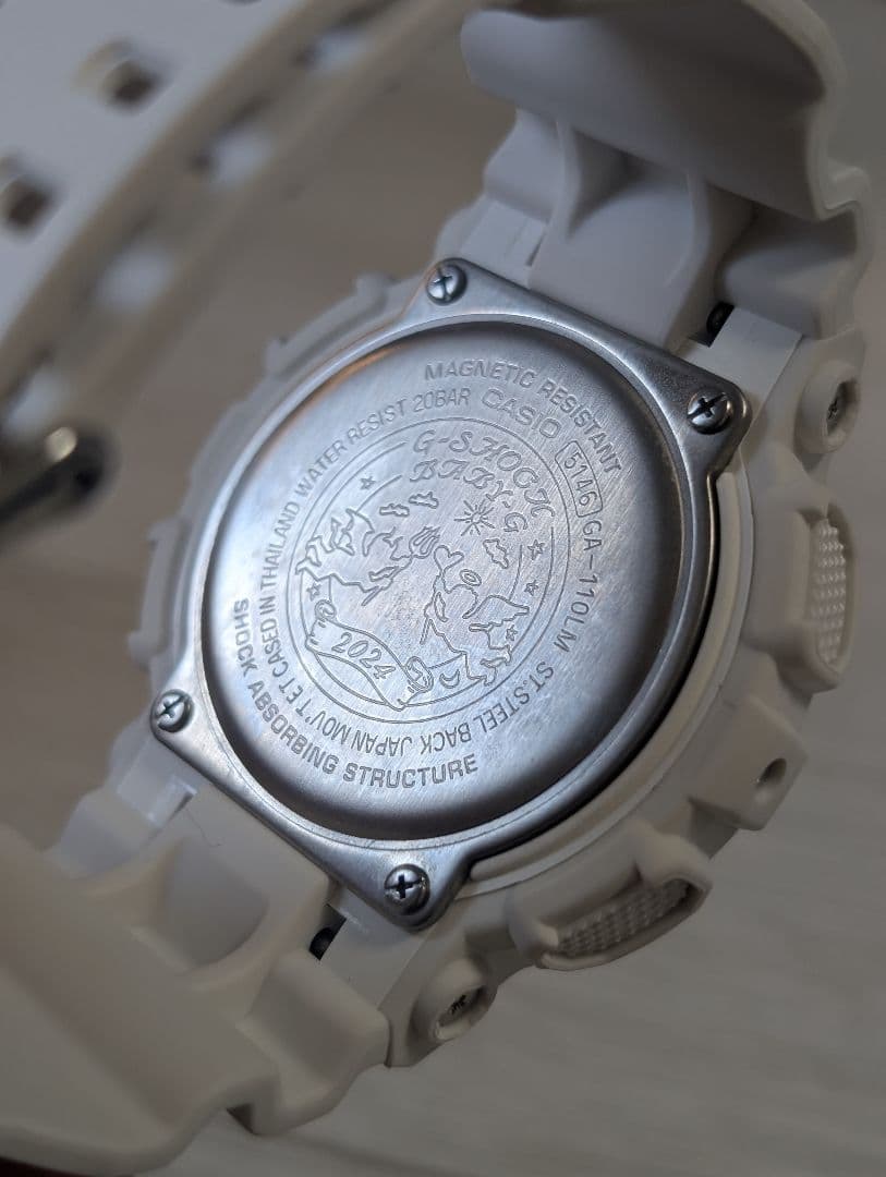 G-SHOCK デジタル腕時計 ホワイト