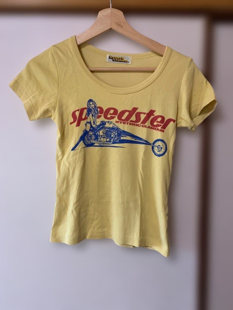 希少 初期 Hysteric Glamour イエロー Tシャツ 半袖
