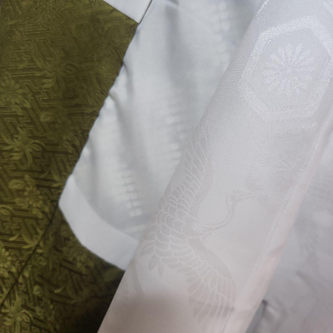 #9-020 (保管品) 正絹 男児 お宮参り きもの