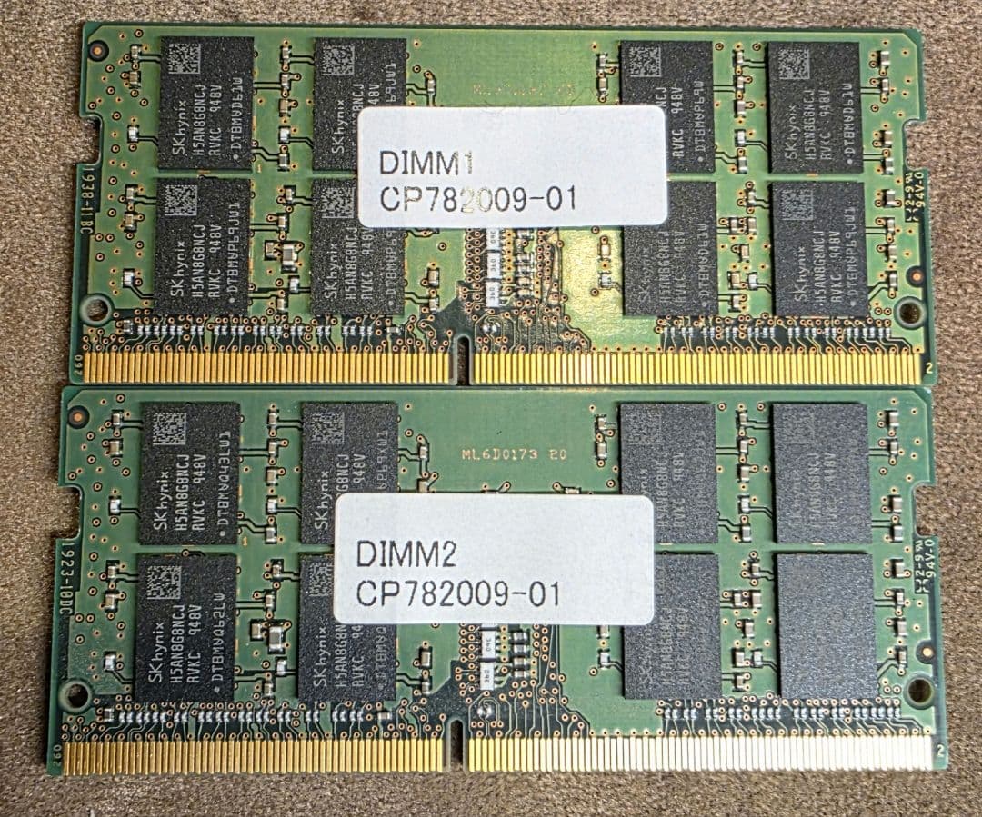 [*す様 SKhynix 32GB (16GB×2枚) DDR4-2666