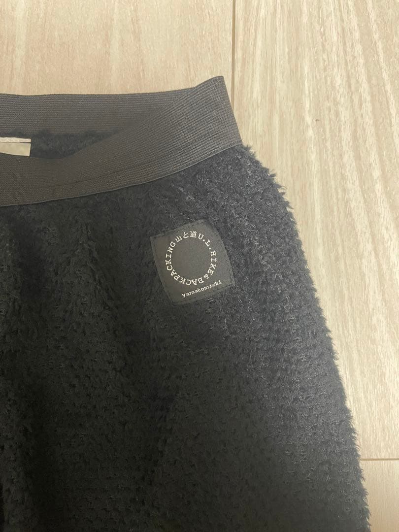 山と道 light alpha tights Black Mサイズ