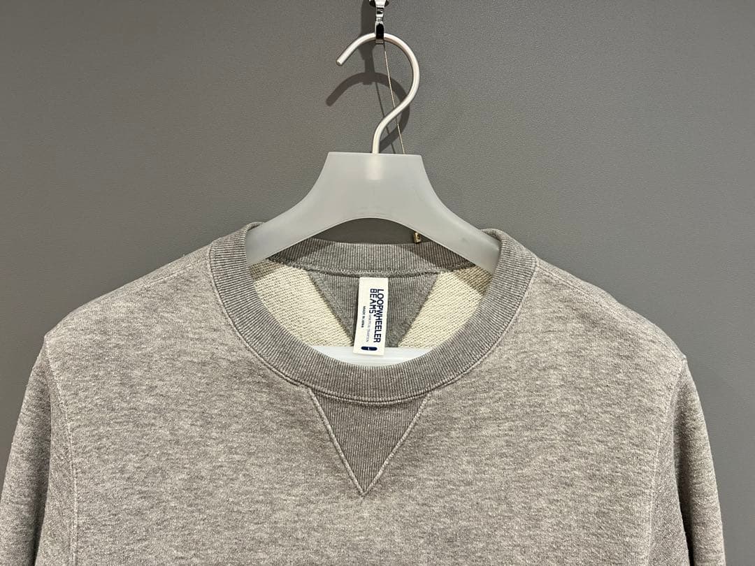 ビームスプラス別注 LOOPWHEELER ループウィラー スウェット L