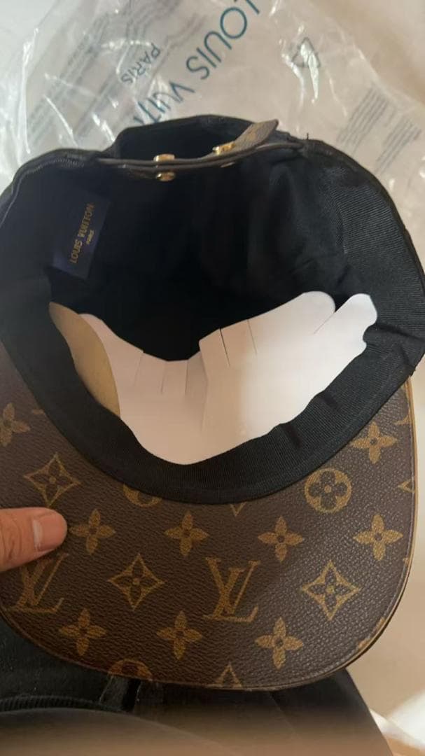 【美品/正規品】 ルイヴィトン キャップ・LV ゲットレディー M76528