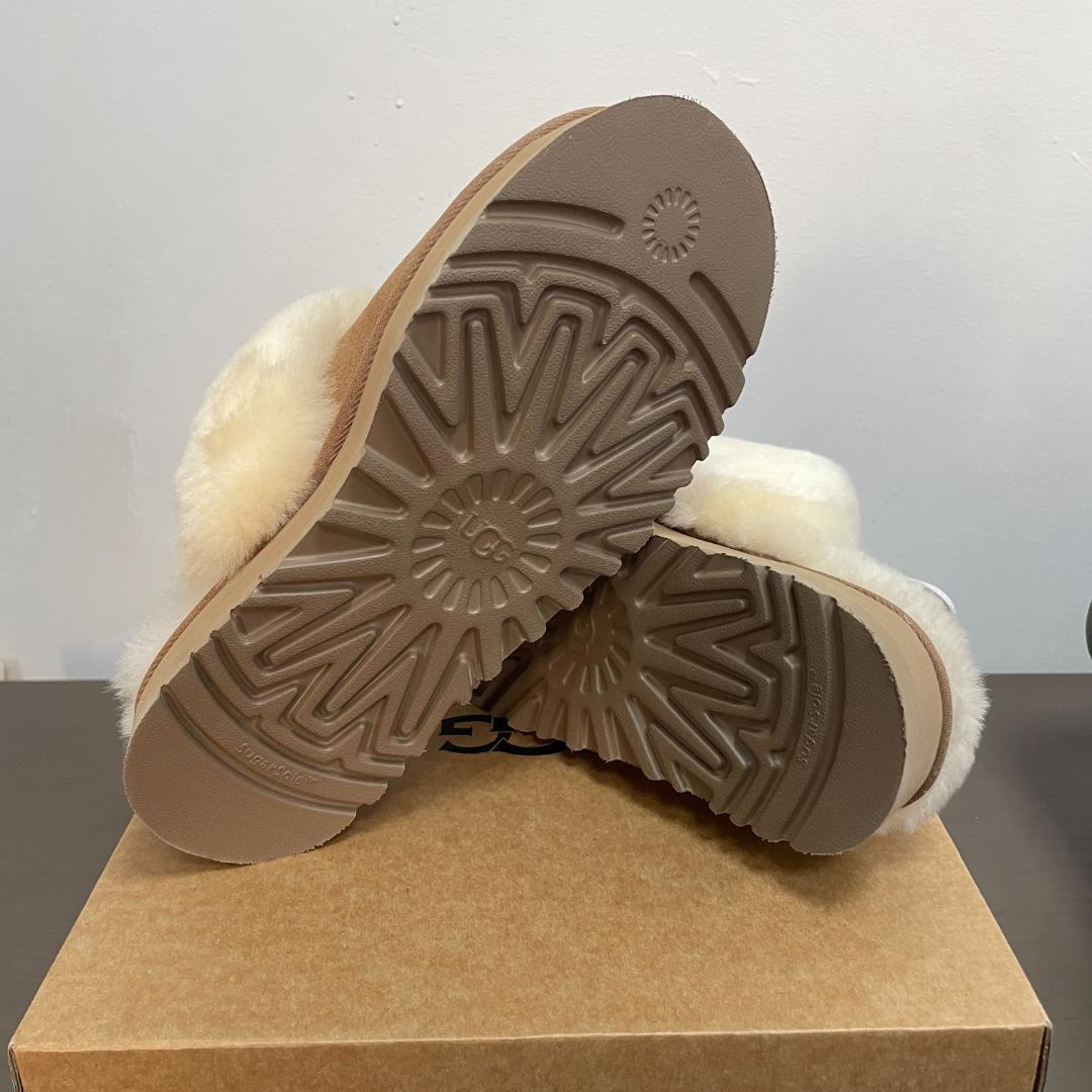 UGG レディース ファンケット 厚底 クロッグ 24cm