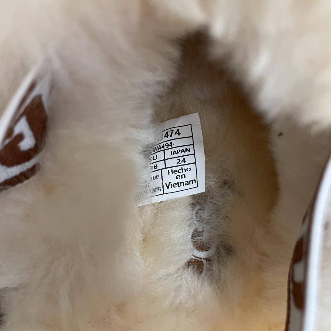 UGG レディース ファンケット 厚底 クロッグ 24cm