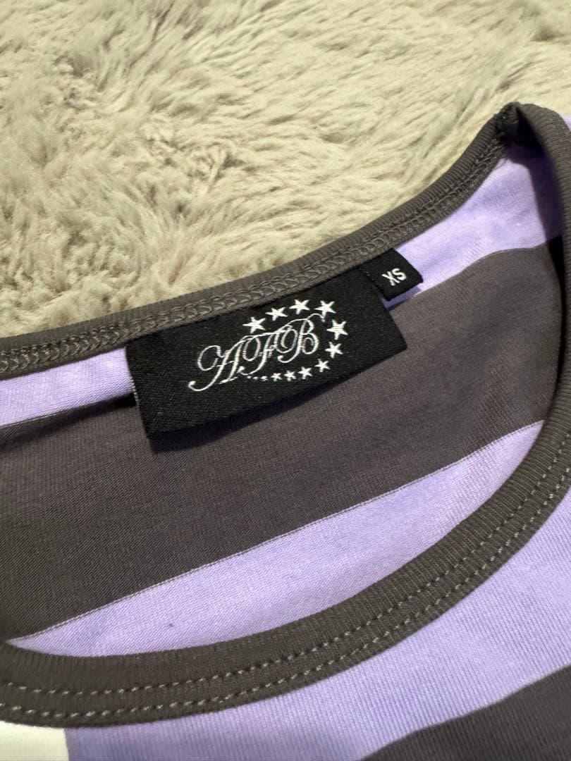 トップス afb POA BORDER TEE