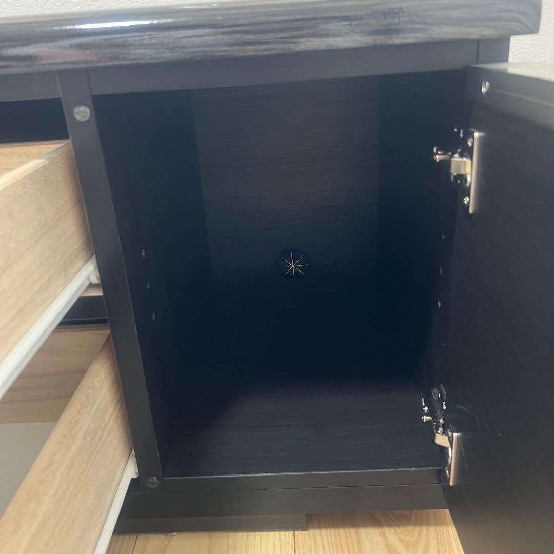 テレビ台(ローボードポスティア 150 BK)