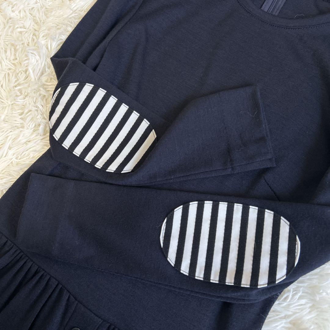 美品✨現行 ボーダーズアットバルコニー ウィークエンドマキシドレス 38