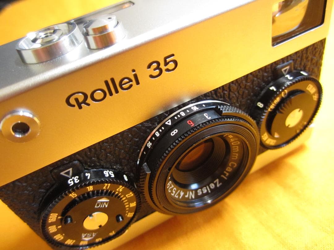 ■Rollei35／ローライ35／初期型ドイツ製／クローム／光学機関系すべて正常
