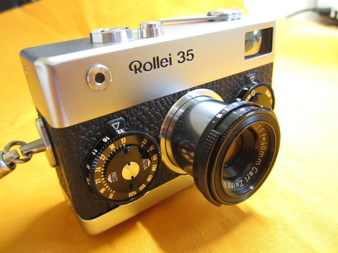 ■Rollei35／ローライ35／初期型ドイツ製／クローム／光学機関系すべて正常