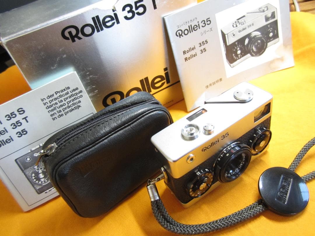 ■Rollei35／ローライ35／初期型ドイツ製／クローム／光学機関系すべて正常