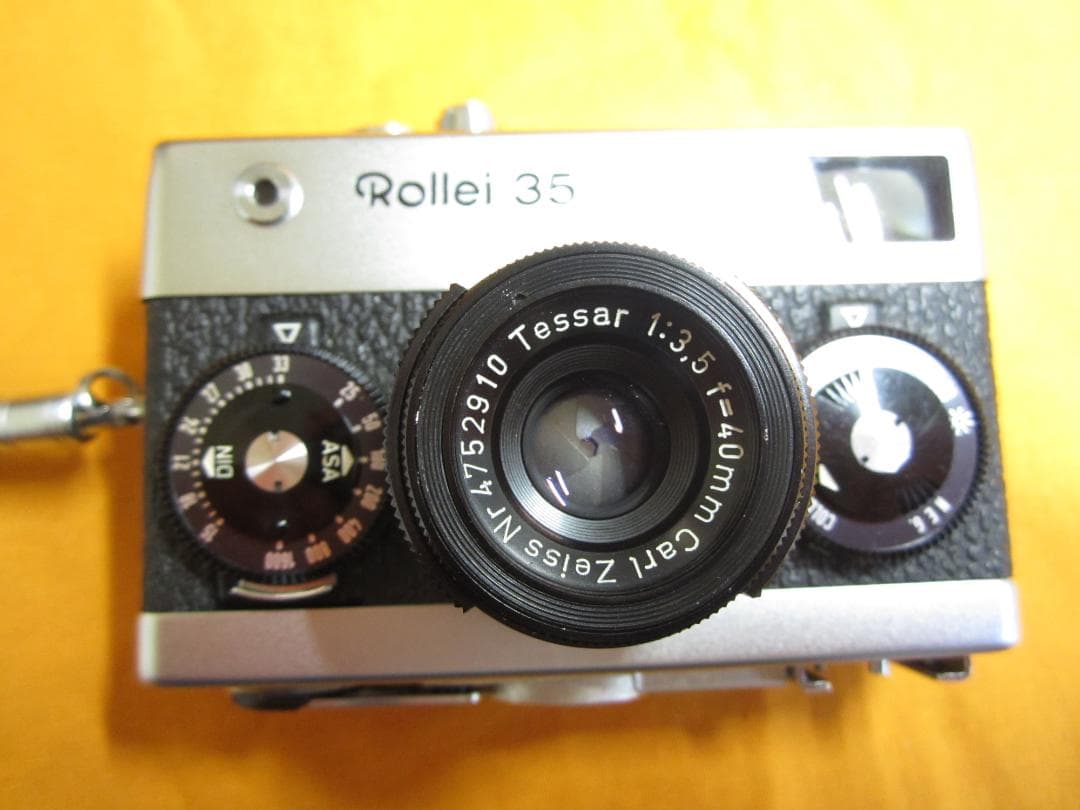 ■Rollei35／ローライ35／初期型ドイツ製／クローム／光学機関系すべて正常