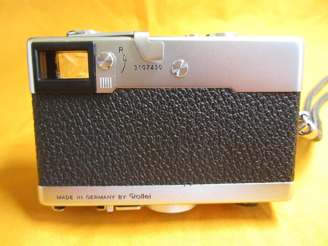 ■Rollei35／ローライ35／初期型ドイツ製／クローム／光学機関系すべて正常