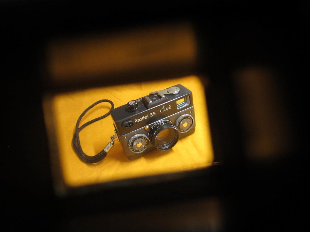 ■Rollei35／ローライ35／初期型ドイツ製／クローム／光学機関系すべて正常