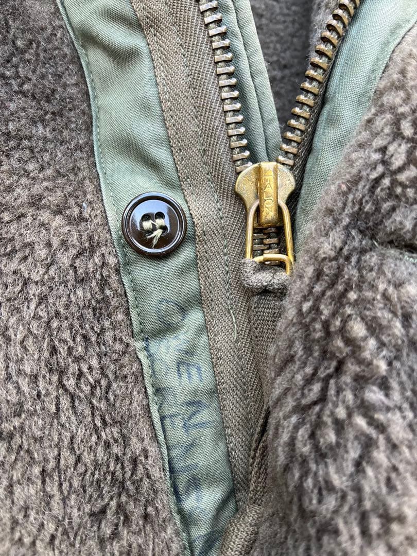 土日限定セール美品US.ARMYm-43 ALPACA ボアライナープルオーバー