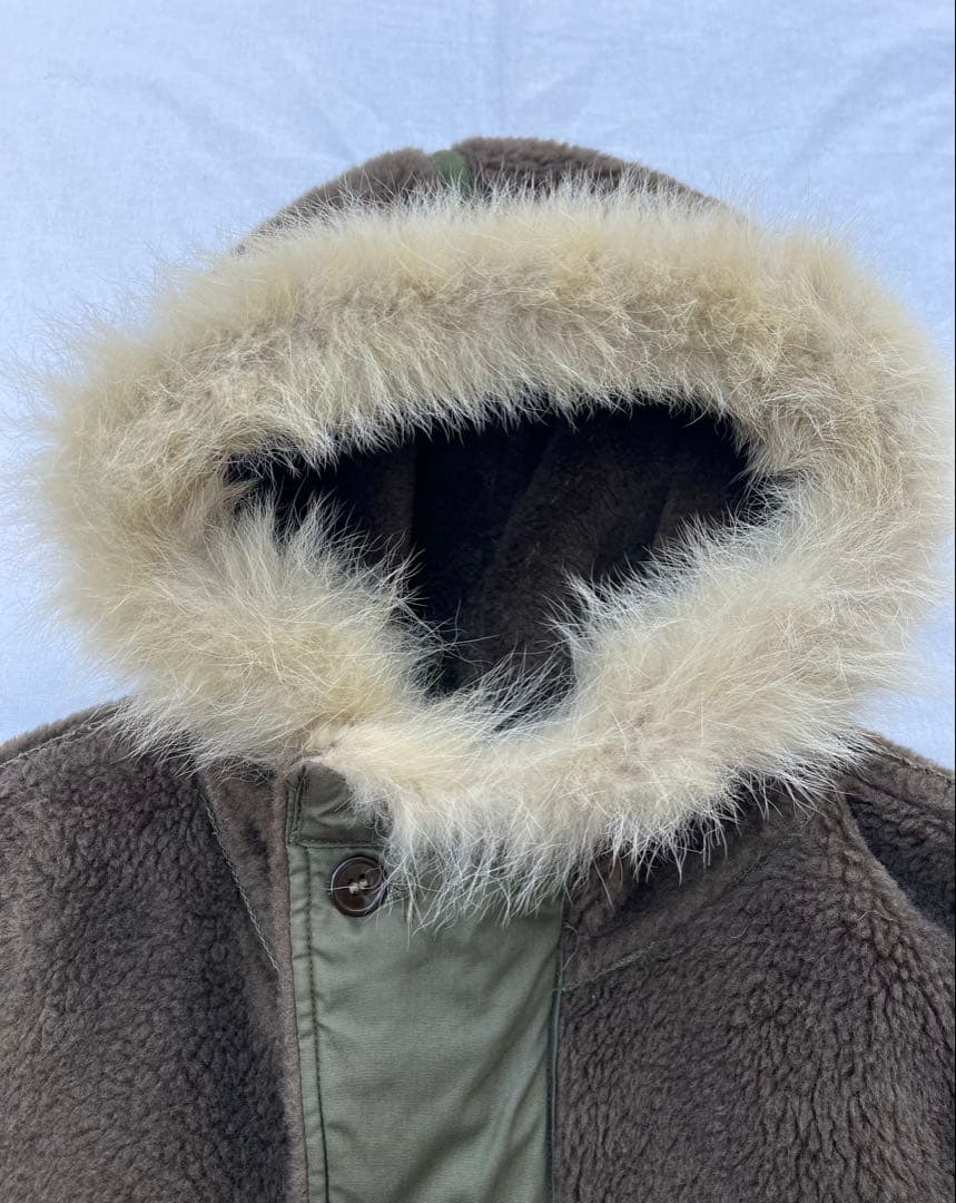 土日限定セール美品US.ARMYm-43 ALPACA ボアライナープルオーバー