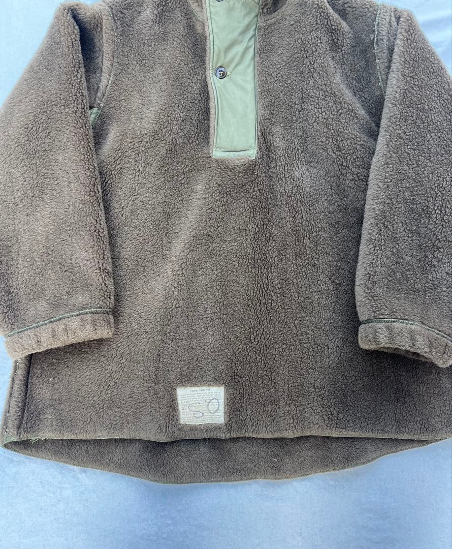 土日限定セール美品US.ARMYm-43 ALPACA ボアライナープルオーバー