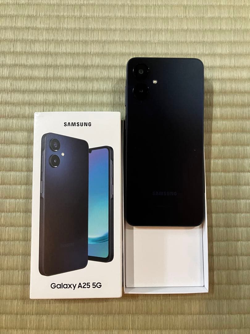 galaxyギャラクシーa25 5g ブラック