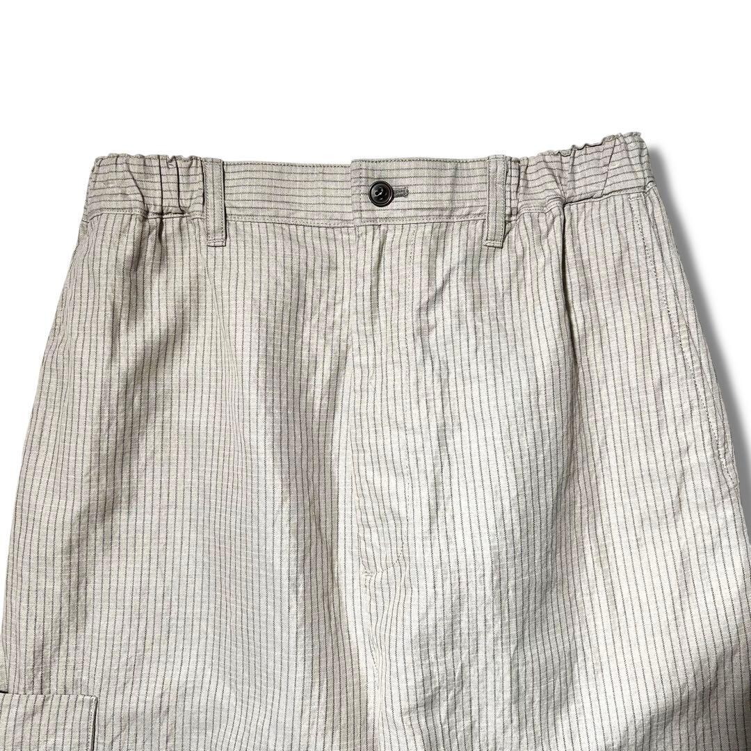 極美品 Vlas Blomme ヴィンテージ チェック ツイル カーゴ パンツ