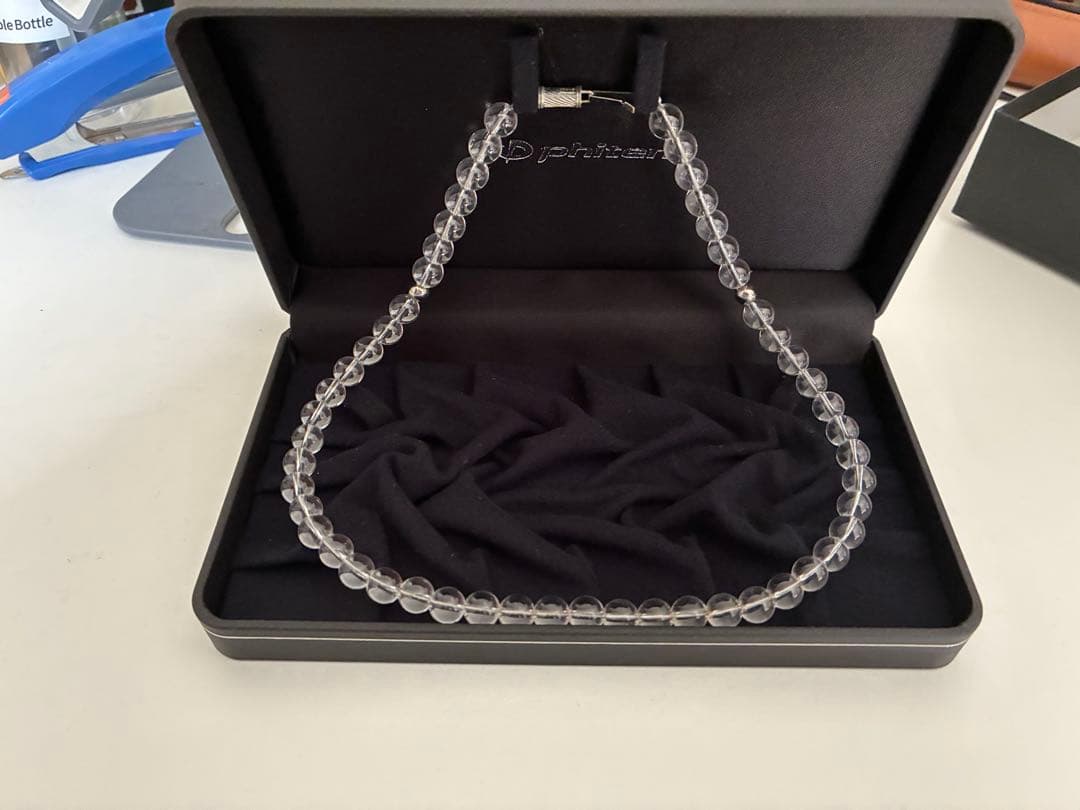 phiten ファイテン　水晶ネックレス