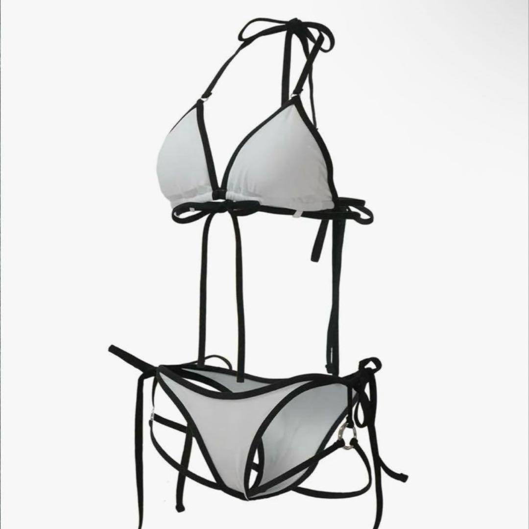 水着・ラッシュガード The red thread S tinyring bikini set