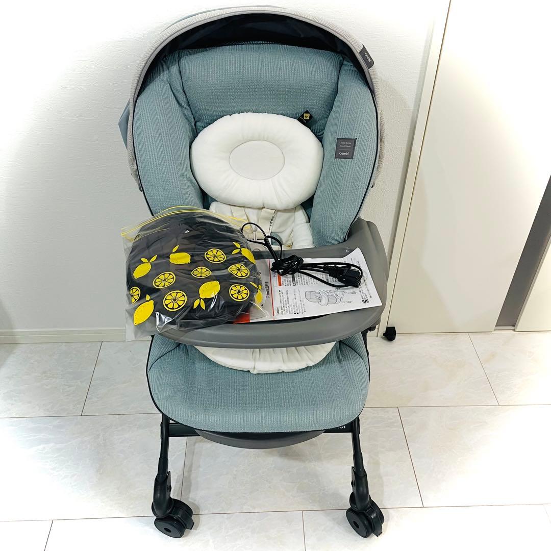 使用数回【超美品】テーブル未使用★コンビネムリラオートスイングBEDiスリープ