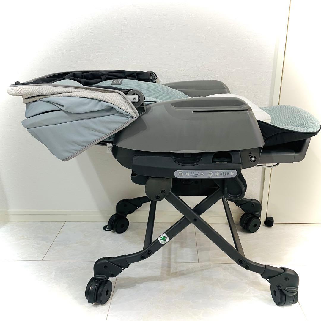 使用数回【超美品】テーブル未使用★コンビネムリラオートスイングBEDiスリープ