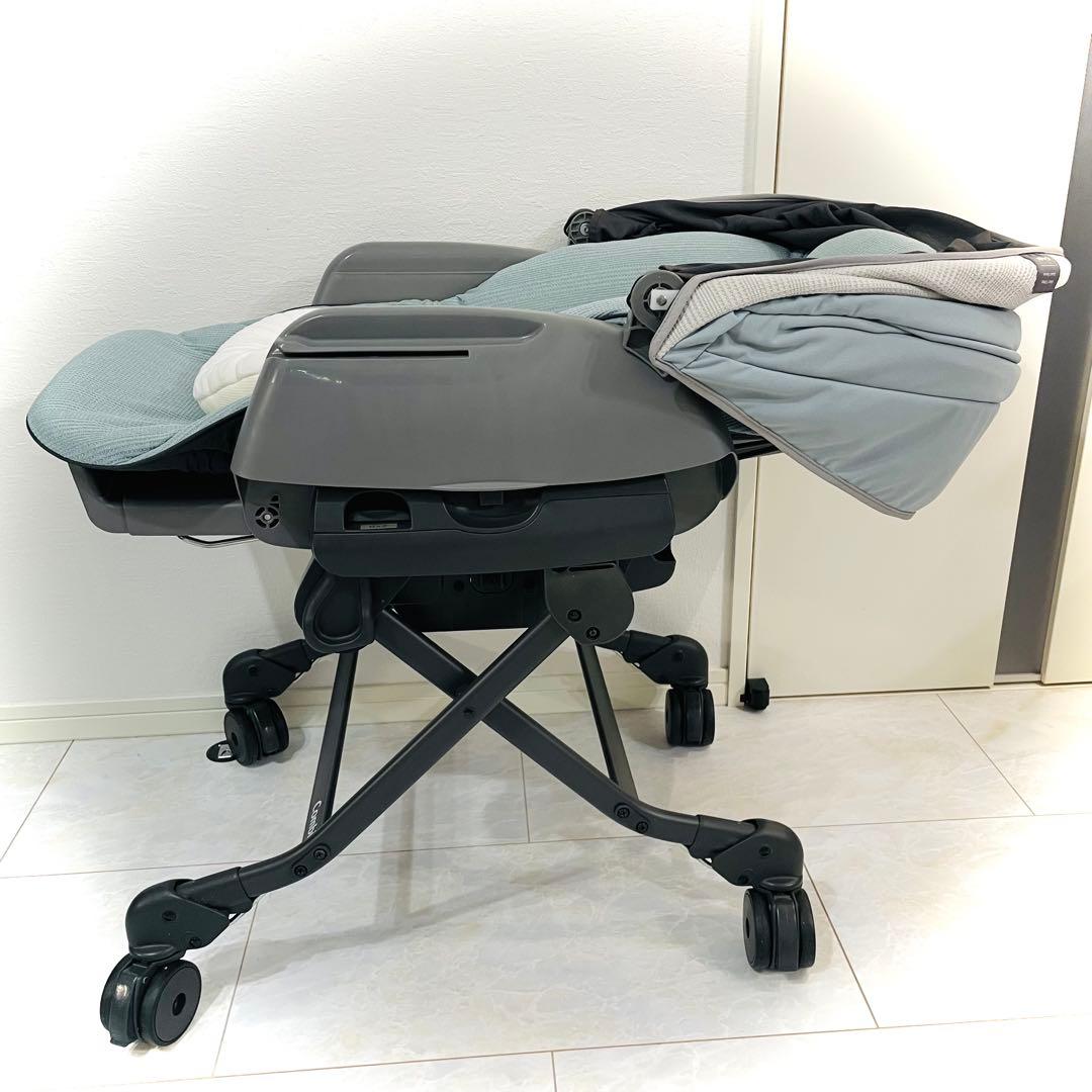 使用数回【超美品】テーブル未使用★コンビネムリラオートスイングBEDiスリープ