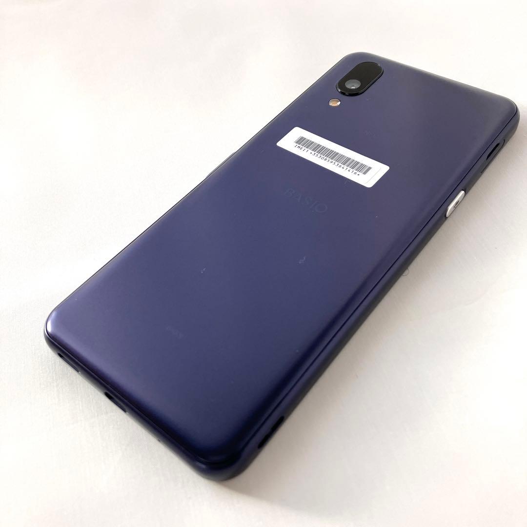 BASIO active SHG09 ネイビー au 説明書付き SHARP