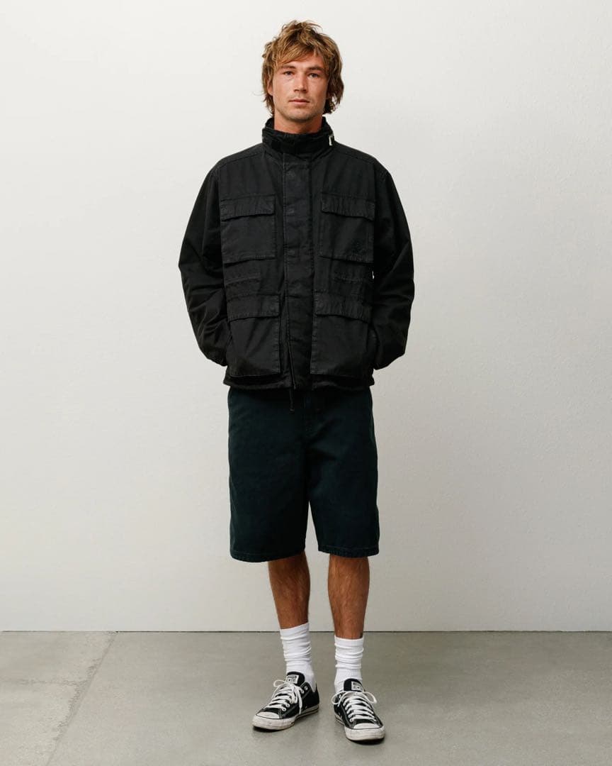 値下げ不可　ステューシー　Stussy M65 Jacket Black