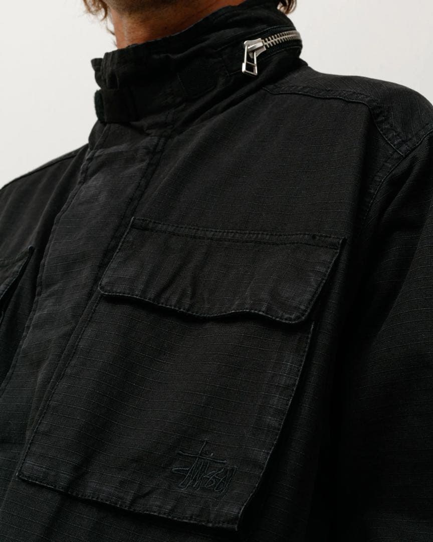 値下げ不可　ステューシー　Stussy M65 Jacket Black