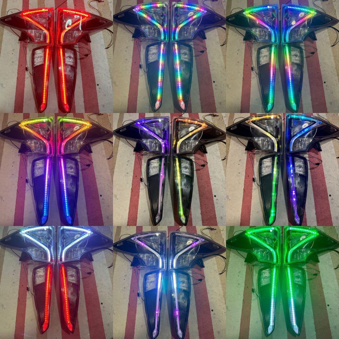 訳有 プリウス ワンオフ 50 前期 流れる テールランプ テール