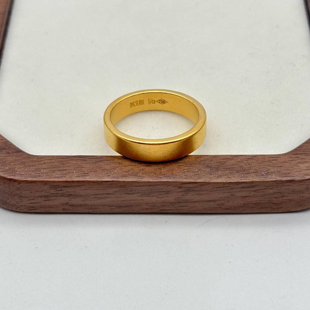 K18ゴールド 金属製リング 4.4g