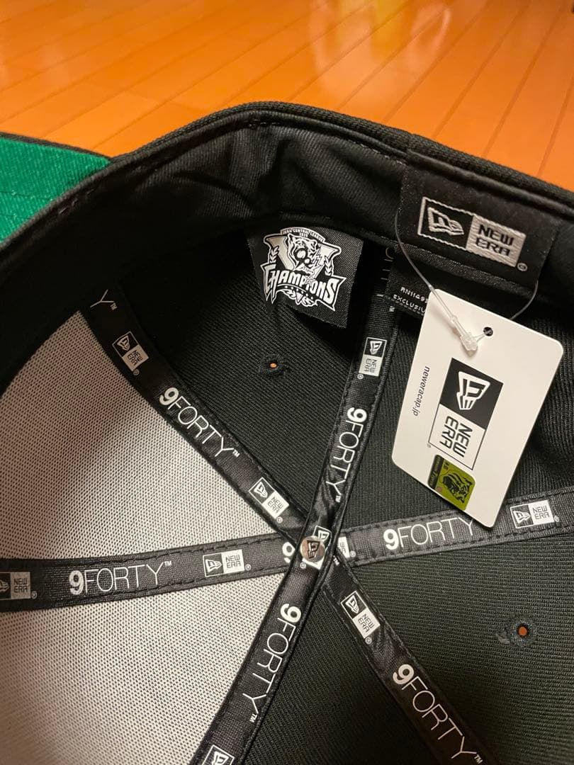 New Era 9FORTY 黒 阪神タイガース2025リーグチャンピオン