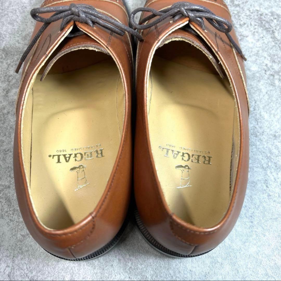 新品・未使用【REGAL】 ビジネスシューズ/ストレートチップ/キャップトゥ