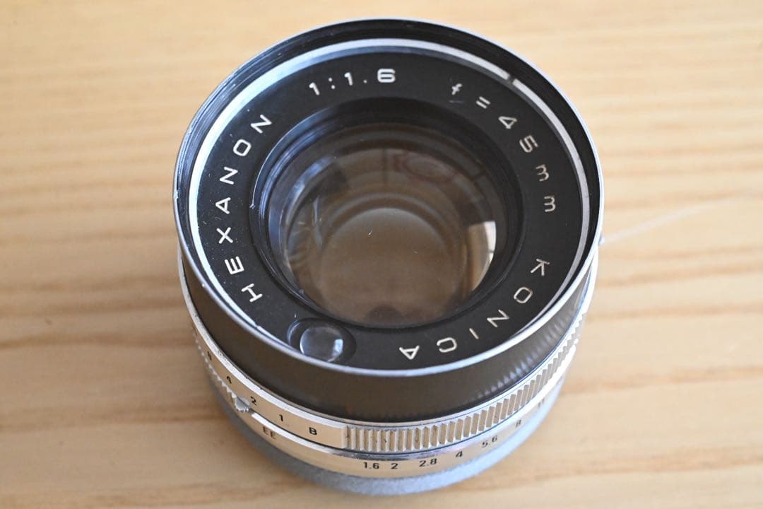 KONICA HEXANON 1:1.6 f=45mm L39 マウント