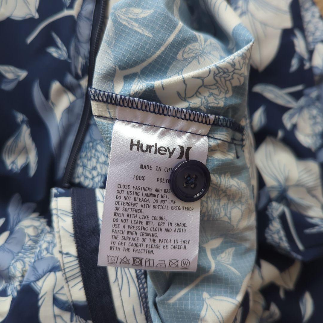 Hurley　水陸両用パンツセットアップ（ネイビー花柄）