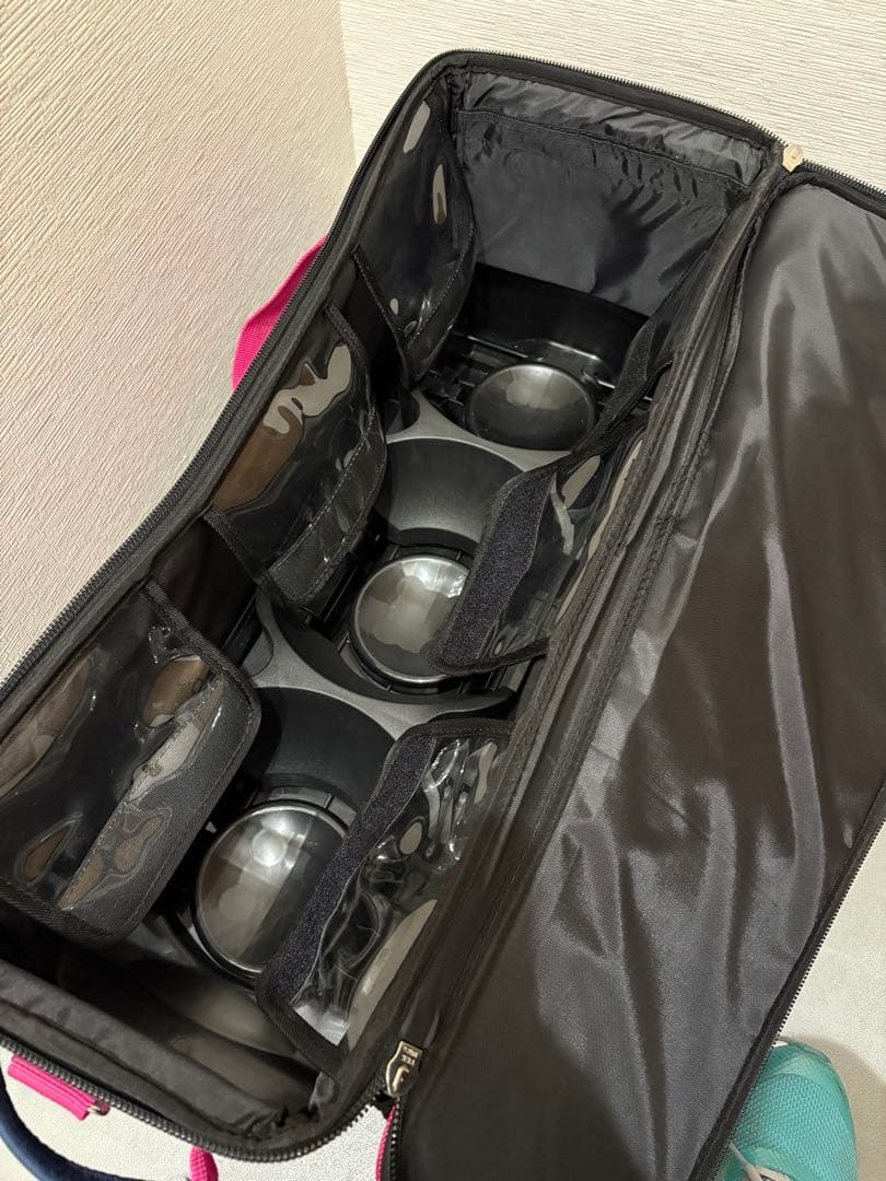 ブランズウィック　トリプルローラーバック　BB200 ネイビーピンク